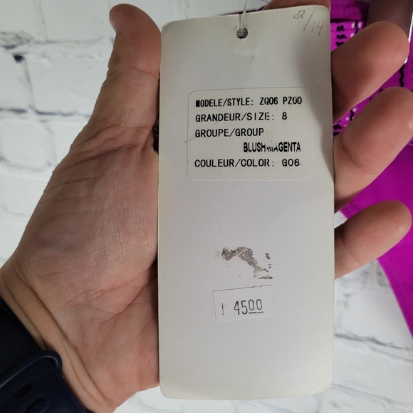 POINT ZERO | belted stripe bikini swim bathing suit bottoms - Picture 8 of 8